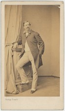 CDV circa 1860. Homme