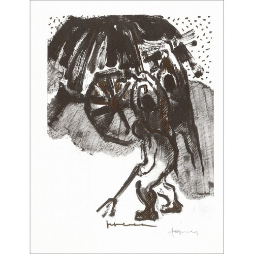 Friboulet jef lithographie - friboulet,