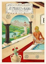 ST MORITZ les BAINS SUISSE