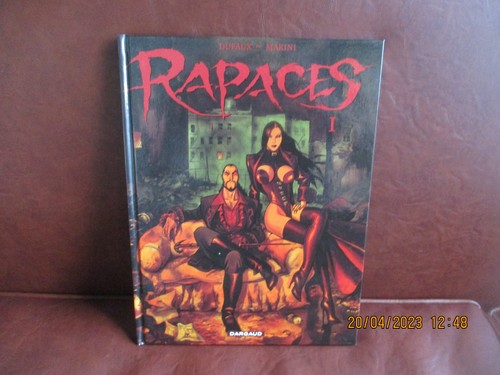Rapaces dufaux marini - bd,