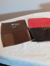 2 paires de bas nylon couture