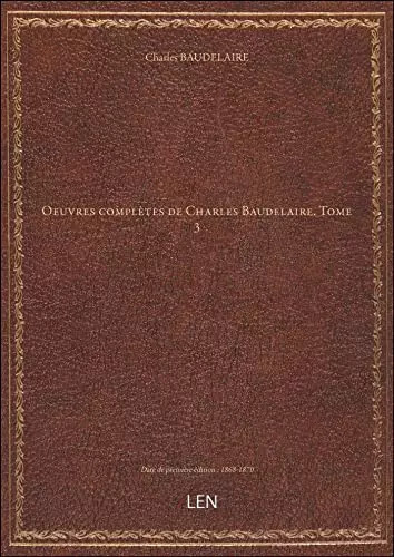 Oeuvres complètes charles - de,