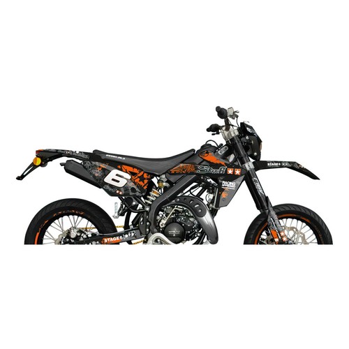 Kit deco stage6 orange noir - kit,