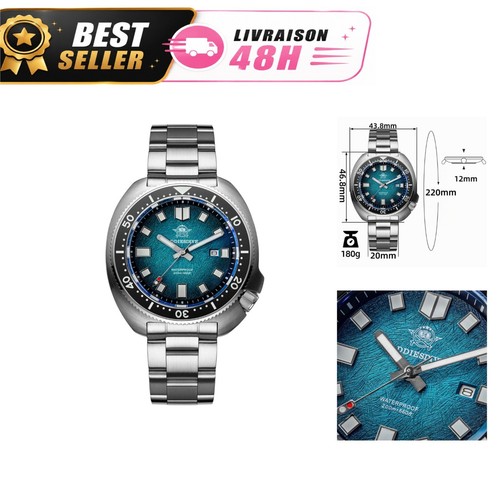Montre plongée homme 200m - montre,