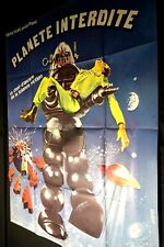 PLANETE INTERDITE Forbidden Planet !! robby le robot affiche cinema
