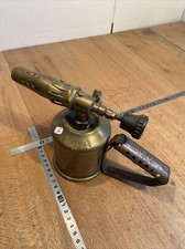 (N° 1 OLD TOOL, outil ancien, Vielle lampe à souder Vintage Sievert Stockholm