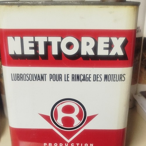 Bidon huile ancien renault - bidon,