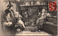 29 TYPES DE BRETAGNE  carte postale ancienne [REF / 60256]