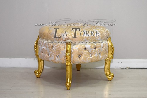 Pouf sofì luigi baroque - luigi,