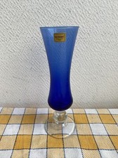 Ancien Vase Luminarc Bleu Deco