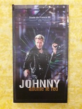 JOHNNY HALLYDAY - COFFRET STADE DE FRANCE 98 ÉDITION LIMITÉE N°007278 comme neuf