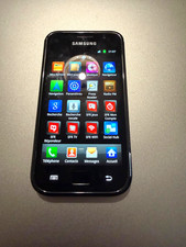 Téléphone Samsung S GT-I9000, noir, désimlocké tous operateurs