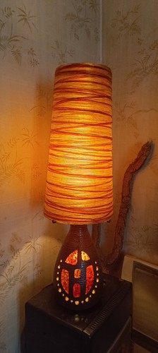 Lampe poterie accolay - poterie, grand