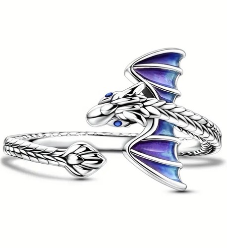 Bague fantaisie dragon - bague,