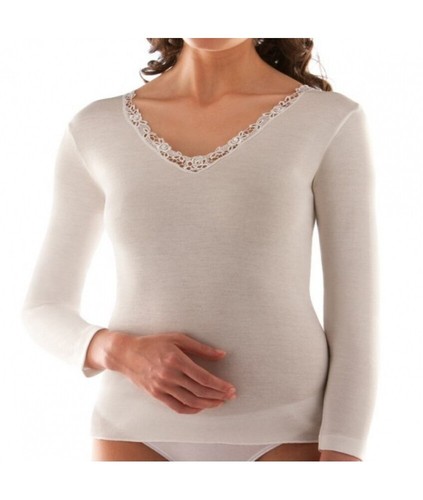 Jersey intime féminin manches - jersey,