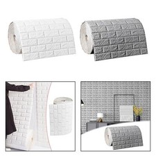 Papier peint en mousse Xpe imperméable à décoller et à coller pour cheminée