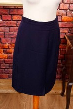 Jupe Crayon Vintage Marine En