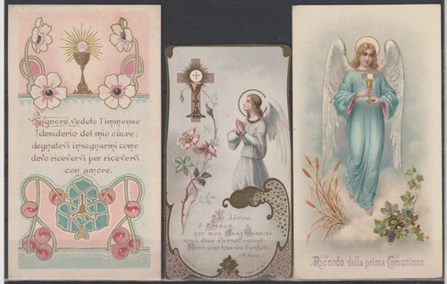Trois santini époque début - trois, d'Époque