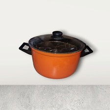 Vintage Orange 1970's Friteuse