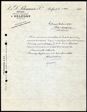 Ancienne Facture P. & D