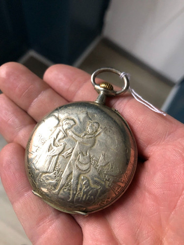 Ancienne montre gousset - , métal