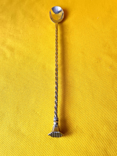 Cuillere cocktail christofle - a,