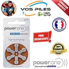 Piles Auditives VARTA MARRON P312 PR41 DA312 AC312 ZA312 312AE 312DS A312 PR312