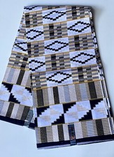 Coupon Tissu Wax  Pailleté