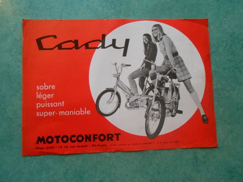 Publicité motoconfort cady - publicité,