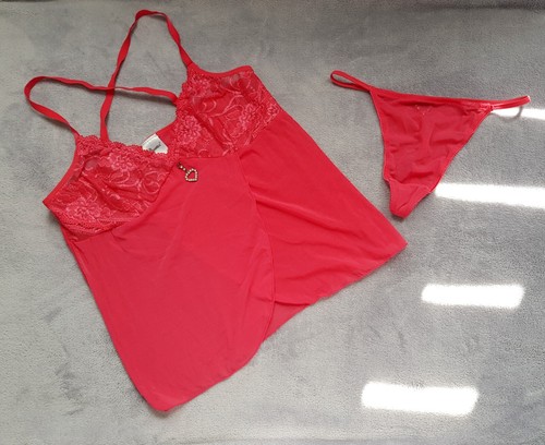 Ensemble lingerie rouge - lingerie,