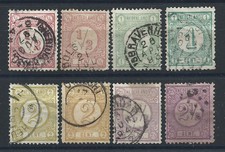 Pays-Bas N°30/33a Obl (FU)