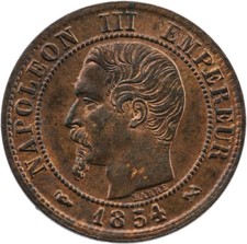 France Napoléon III Centime