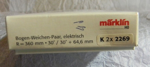 Marklin 2269 paire - marklin,