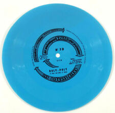 The Blue Vinyl 45T 17cm Flexible Roly Poly Pub Speed No 3 D