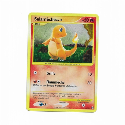 Pokémon salamèche 101 - salamèche, 101/100