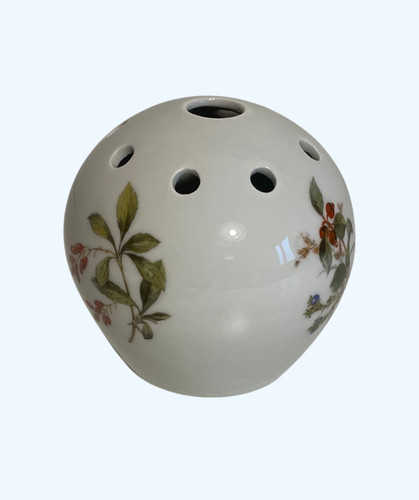 Vase boule pique fleurs centre - boule,