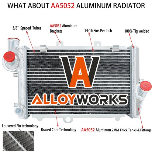 Row radiator for 1984 - for, 86