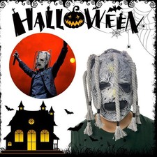 Masque de cosplay Halloween Slipknot Corey Taylor masques en latex dreadlocks accessoires fantaisie !