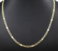 Chaîne Pour Homme En Or Massif 18K Collier Vintage Années '80 Italie