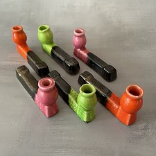 6 porte couteaux petit vase