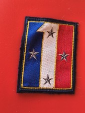 Insigne tissu militaire 1er