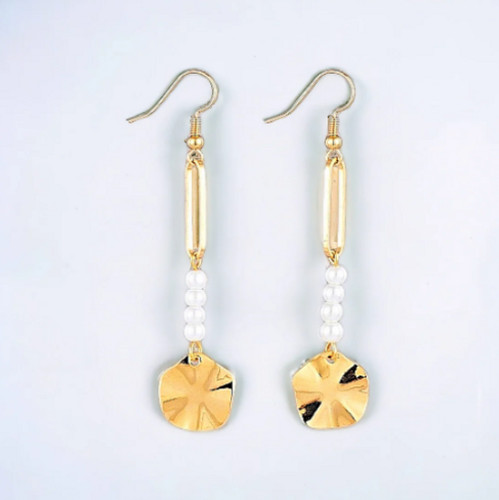 Boucles oreilles perles de - d’oreilles,