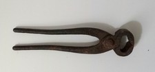 Tenaille Ancienne en Fer Outil À Main Pince Vintage 22cm