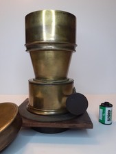 Berthiot 1858 petzval portrait landscape Large format wet plate Collodion 