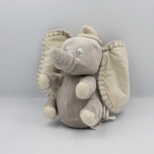 Doudou musical éléphant gris