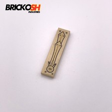 LEGO x4 2431pb0417 Tile 1x4