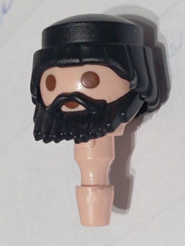 Playmobil tête barbe perruque - tÊte,