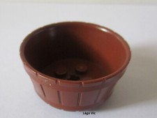 Lego 64951 Barrel Baril Reddish Brown Bassine Château 7029 7189 10193 MOC A36