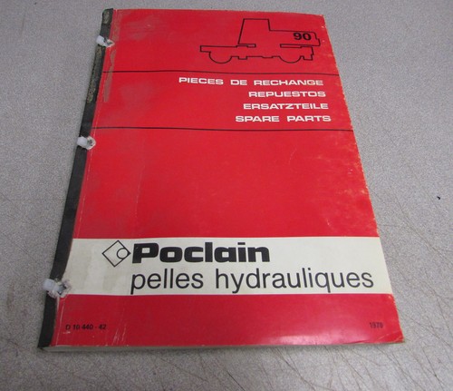 Poclain pelles hydrauliques - 90,