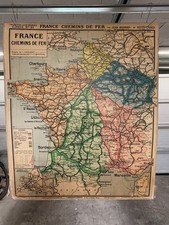 Ancienne affiche carte - ancienne,